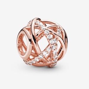 Pandora Sparkling & Polished Lines Charm